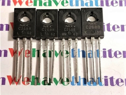 2SC2688 / NEC / TRANSISTOR / TO126 / 4 PIECES (QZTY)