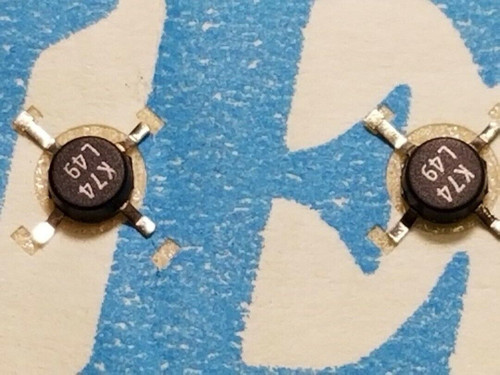 3SK74L / K74L / FET / 2 PIECES  (qzty)