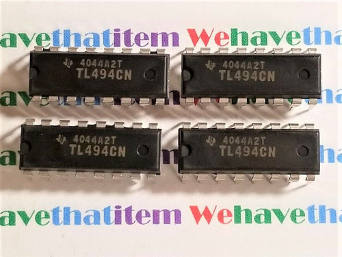 TL494CN / IC / DIP / 4 PIECES (qzty)
