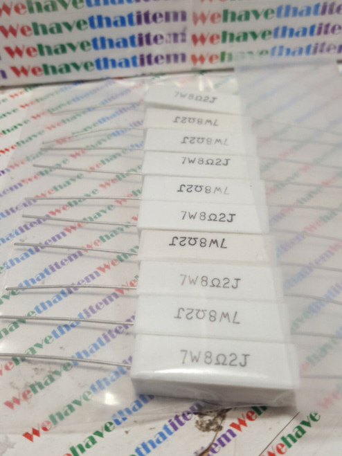 8 2J OHM 7WATT CEMENT RESISTOR / 10 PIECES (qzty)