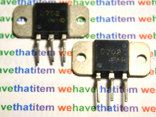 2SD702 / TRANSISTOR / LARGE CASE MOUNTED ON A HEAT SINK / 2 PIECES (qzty)