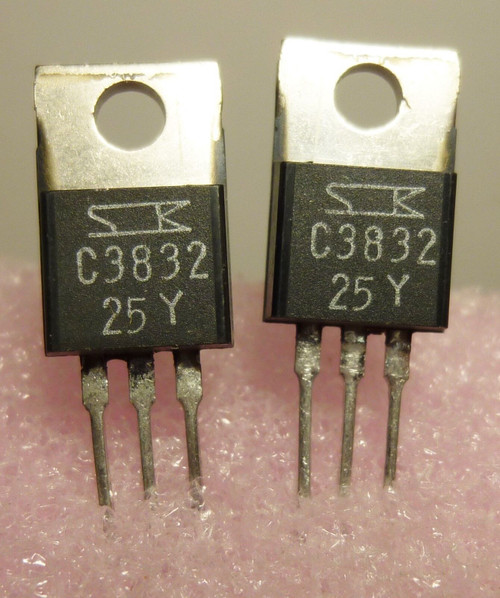2SC3832 / TRANSISTOR  / 2 PIECES (QZTY)