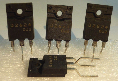 2SD2624 / D2624 TRANSISTOR / 4 PIECES / (qzty)