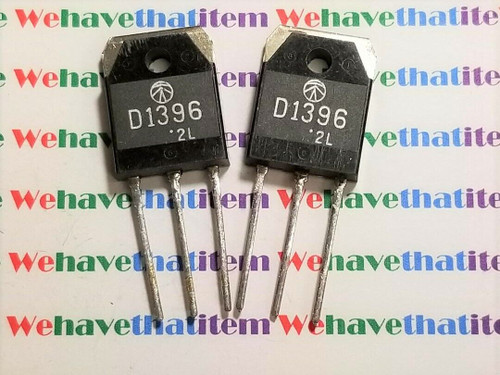2SD1396 / D1396 / TRANSISTOR / TO3P / SANYO / 2 PIECES (qzty)