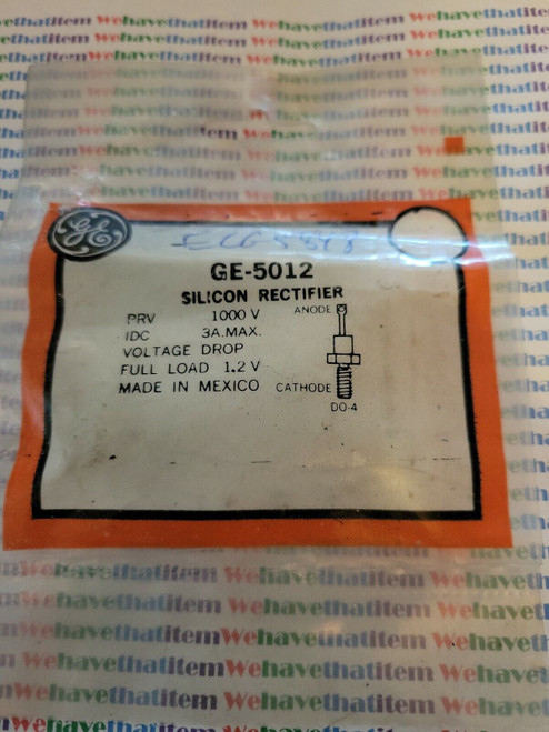 GE-5013 / COMPARABLE TO ECG5848 / DUAL POWER RECTIFIER / 1 PIECE /  (qzty)