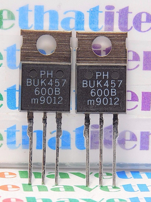 BUK457-600B / MOSFET / TO220 / 2 PIECES (qzty)