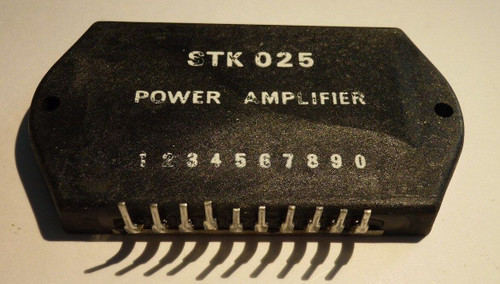 STK025 / POWER AMPLIFIER / 1 PIECE / (qzty)