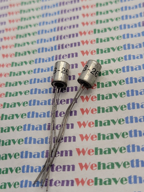 2SB263 / TRANSISTOR / TO1 / 2 PIECES (qzty)