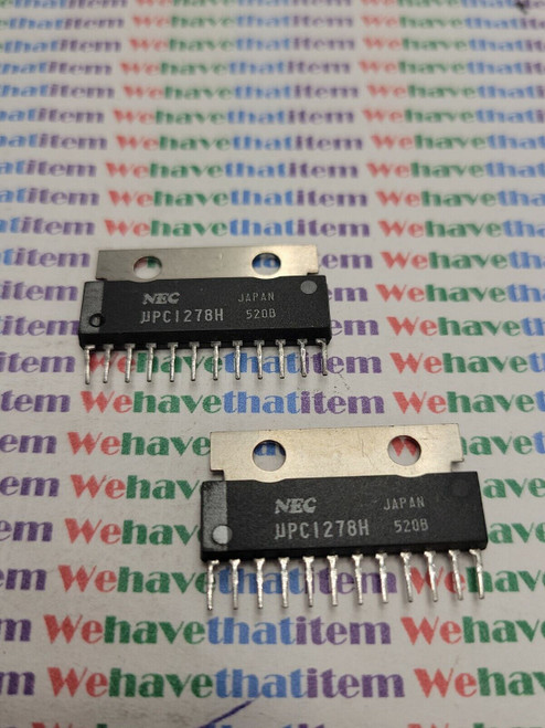 UPC1278H / IC / SIP / 2 PIECES  (qzty)