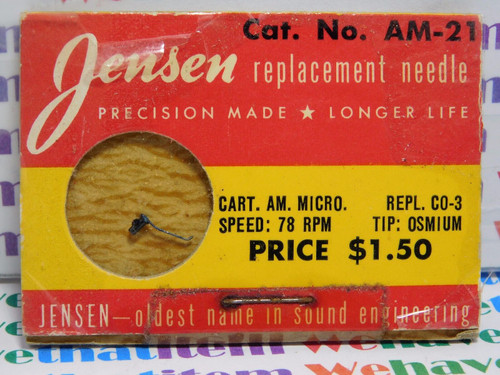JENSEN / AM-21 / REPLACES AMERICAN MICRO / CO-3 / 1 PIECE (qzty)