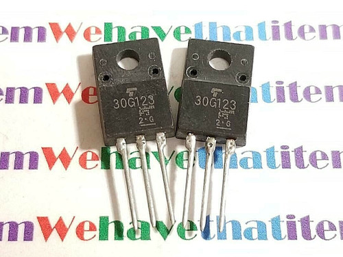 GT30G123 / 30G123 / TRANSISTOR / TO220F / 2 PIECES  (qzty)