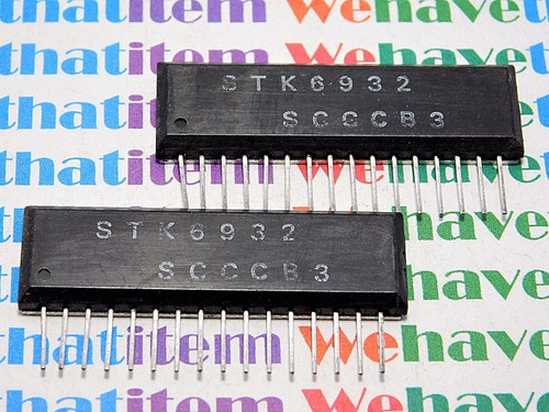 STK6932 / IC / SIP / 2 PIECES   (qzty)