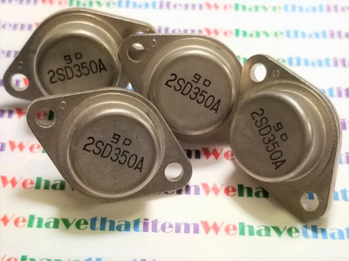 2SD350A / TRANSISTOR / TO3 / 4 PIECES (QZTY)