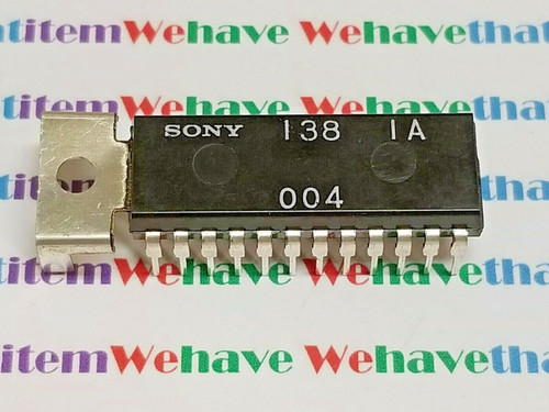 CX138 / SONY IC / MARKED 138 / DIP / 1 PIECE (QZTY)