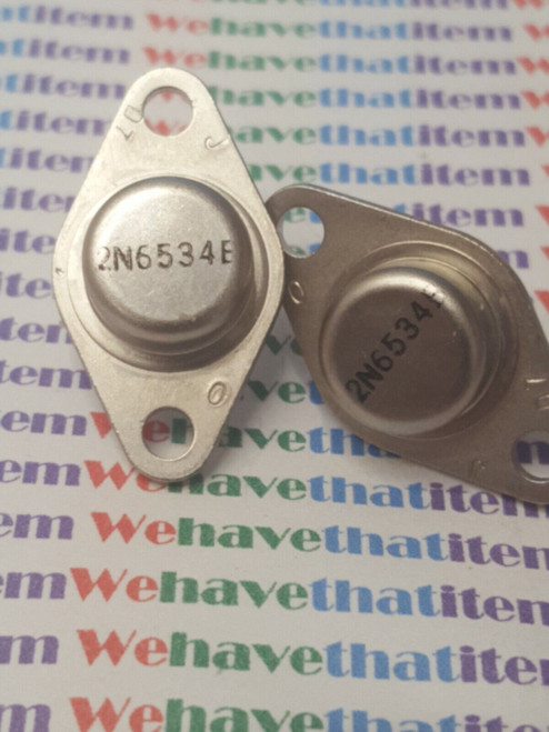 2N6534B / TRANSISTOR / 2 PIECES / (qzty)