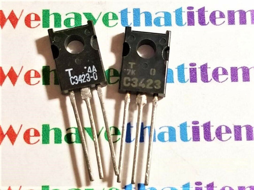2SC3423-0 / C3423 0 / TRANSISTOR / TO126 / 2 PIECES  (qzty)