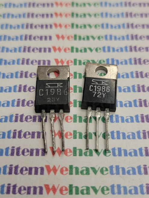 2SC1986 / TRANSISTOR / 2 PIECES  (qzty)