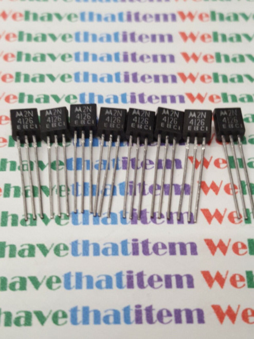 2N4126 / TRANSISTOR / 8 PIECES / (qzty)