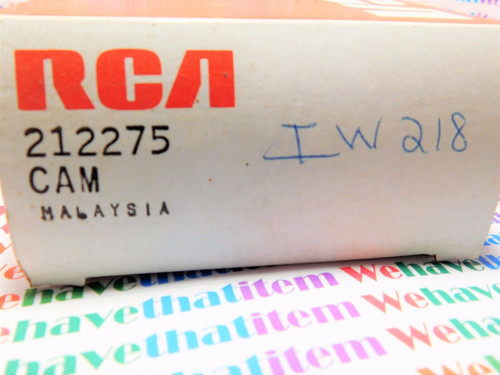 RCA / 212275 / CAM GEAR / IW218 / 1 PIECE (qzty)
