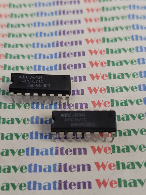 UPC1571C  / IC / DIP / 2 PIECES (qzty)