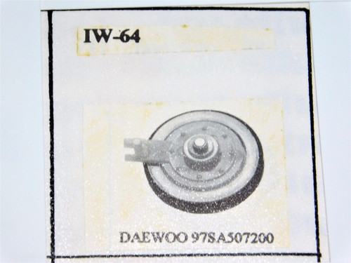 IDLER WHEEL / IW64 / DAEWOO 97SA507200 / VCR / 1 PIECE (qzty)