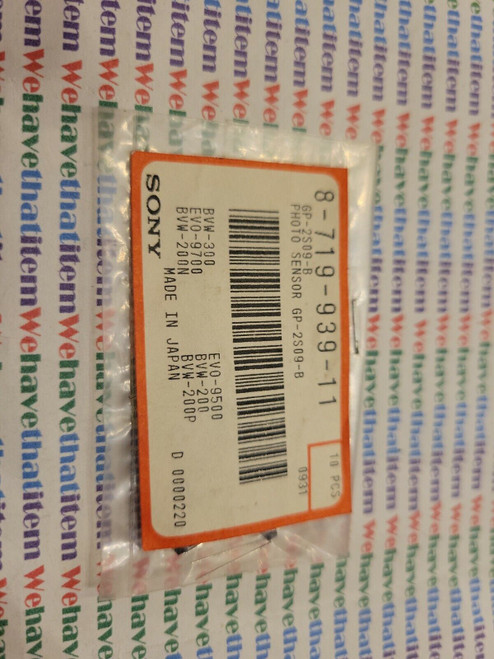GP2S09 / PHOTO SENSOR  / 2 PIECES / (qzty)