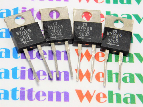 BYW29-150 / DIODE / TO220 / 4 PIECES  (qzty)