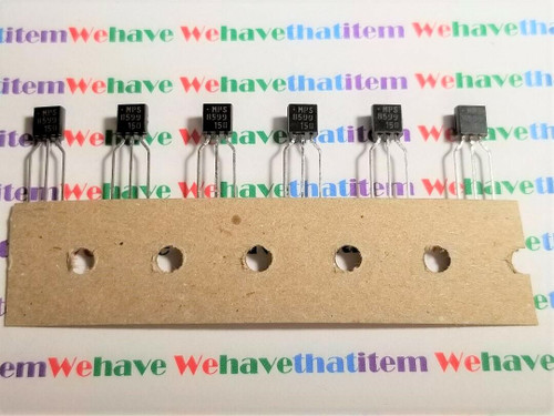 MPS8599 / RCA# 147665 / TRANSISTOR / TO92 / 6 PIECES (qzty)