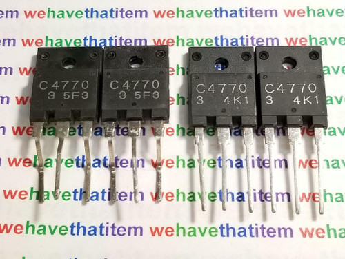 2SC4770 / C4770 / COMPARABLE TO ECG2324 NTE2324 / TRANSISTOR / 2 PIECES (qzty)