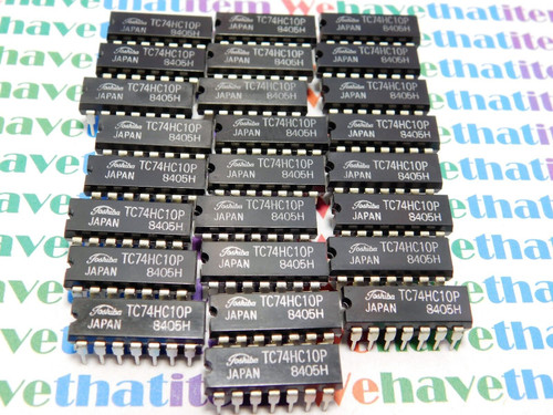 TC74HC10P / IC / DIP / 25 PIECES /  (qzty)