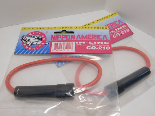 20 amp FUSE HOLDER (2 PIECES) AND 20amp AGC FUSES (5 PIECES) / 1 LOT (qzty)