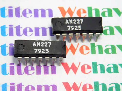 AN227 / IC / DIP / 2 PIECES /  (qzty)