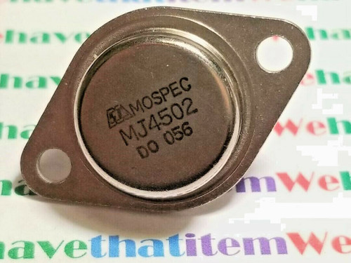 MJ4502 / TRANSISTOR / TO3 / MOSPEC / 1 PIECE (qzty)