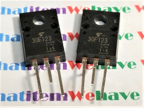 GT30F123 / 30F123 / TRANSISTOR / TO220F / 2 PIECES  (qzty)