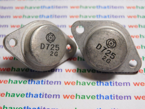 2SD725 / TRANSISTOR / TO3 / 2 PIECES (qzty)