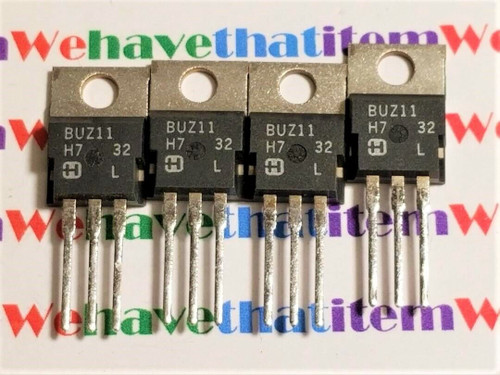 BUZ11 / MOSFET / TO220 / HARRIS / 4 PIECES  (qzty)