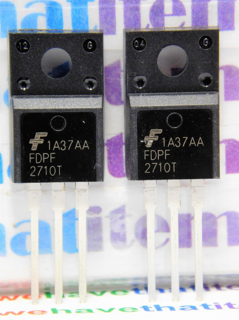 FDPF2710T / FET / TO220 / 2 PIECES (qzty)