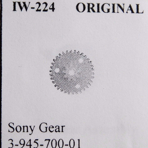 SONY / 3-945-700-01 / GEAR / IW224 / 2 PIECES (qzty)