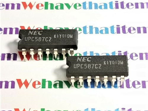 UPC587C2 / IC / DIP / 2 PIECES (qzty)
