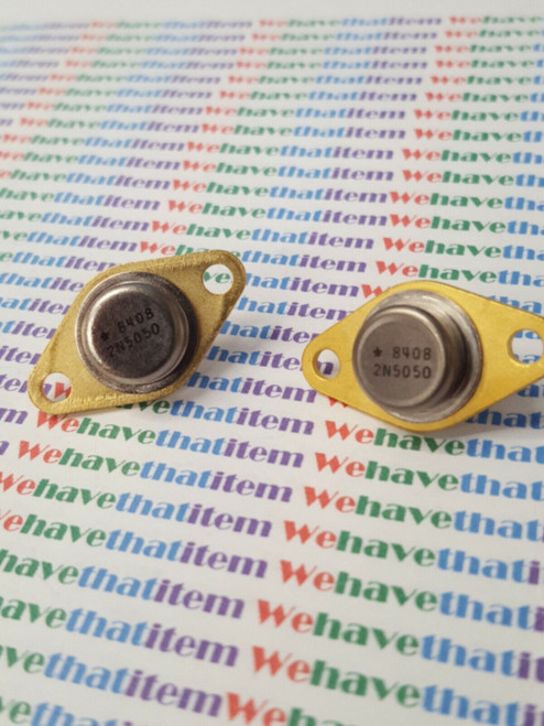 2N5050 / TRANSISTOR / 2 PIECES / (qzty)