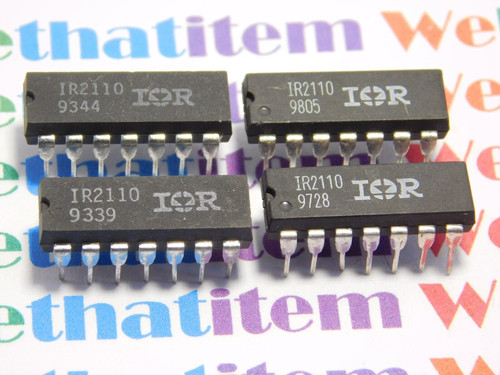 IR2110 / HIGH & LOW SIDE DRIVER / DIP / 4 PIECES (qzty)