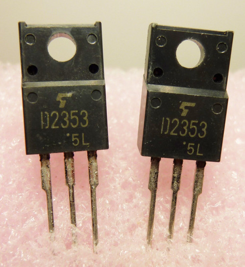 2SD2353 / TO220 / TRANSISTOR  / 2 PIECES (QZTY)