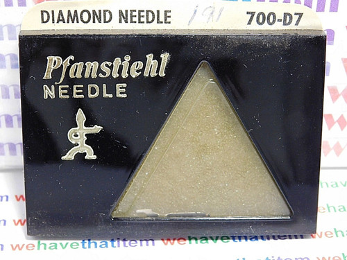 PFANSTIEHL / 8700-D7 / USED IN VACO, RYSTL / 1 PIECE (qzty)