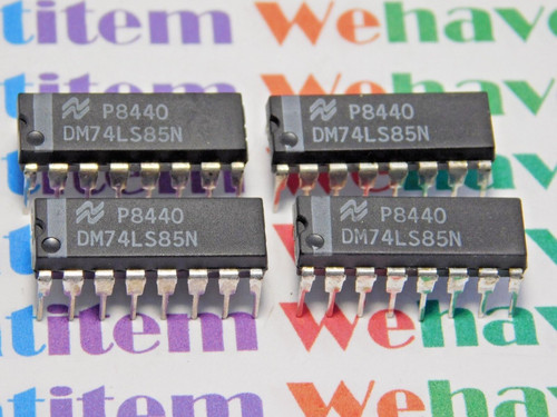 DM74LS85N / IC / DIP / 4 PIECES (QZTY)