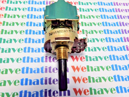 PUSH ON-OFF VOLUME CONTROL SWITCH / MARKED 11102A0B1KF / 1k ohm / 1 PIECE (QZTY)