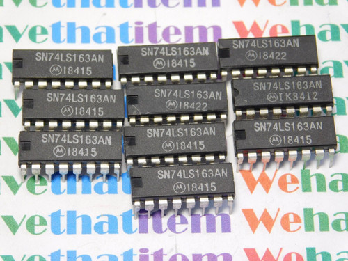SN74LS163AN / IC / DIP / 10 PIECES (QZTY)