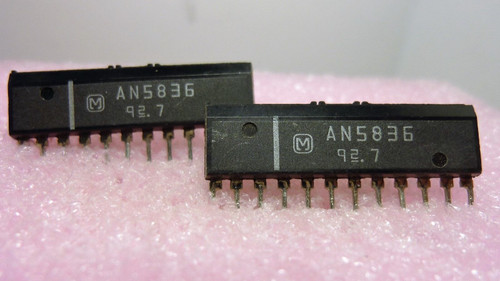 AN5836 / COMPARABLE TO ECG1780, NTE1780  / SIP / IC / 2 PIECES /  (qzty)