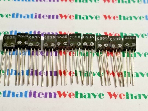 2SC535 / C535 / CROSSES TO NTE107 / ECG107 / 10 PIECES (qzty)