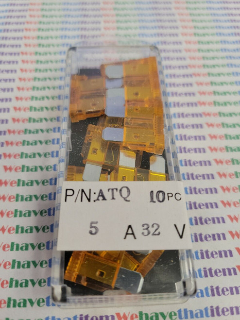 ATQ-5 / ATQ BLADE FUSE / 5Amp / 32 Volt / Pack of 10 / (qzty)