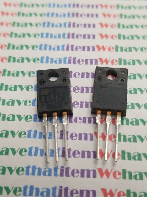 2SK1917 / K1917 / FET / TO3P / 2 PIECES  (qzty)